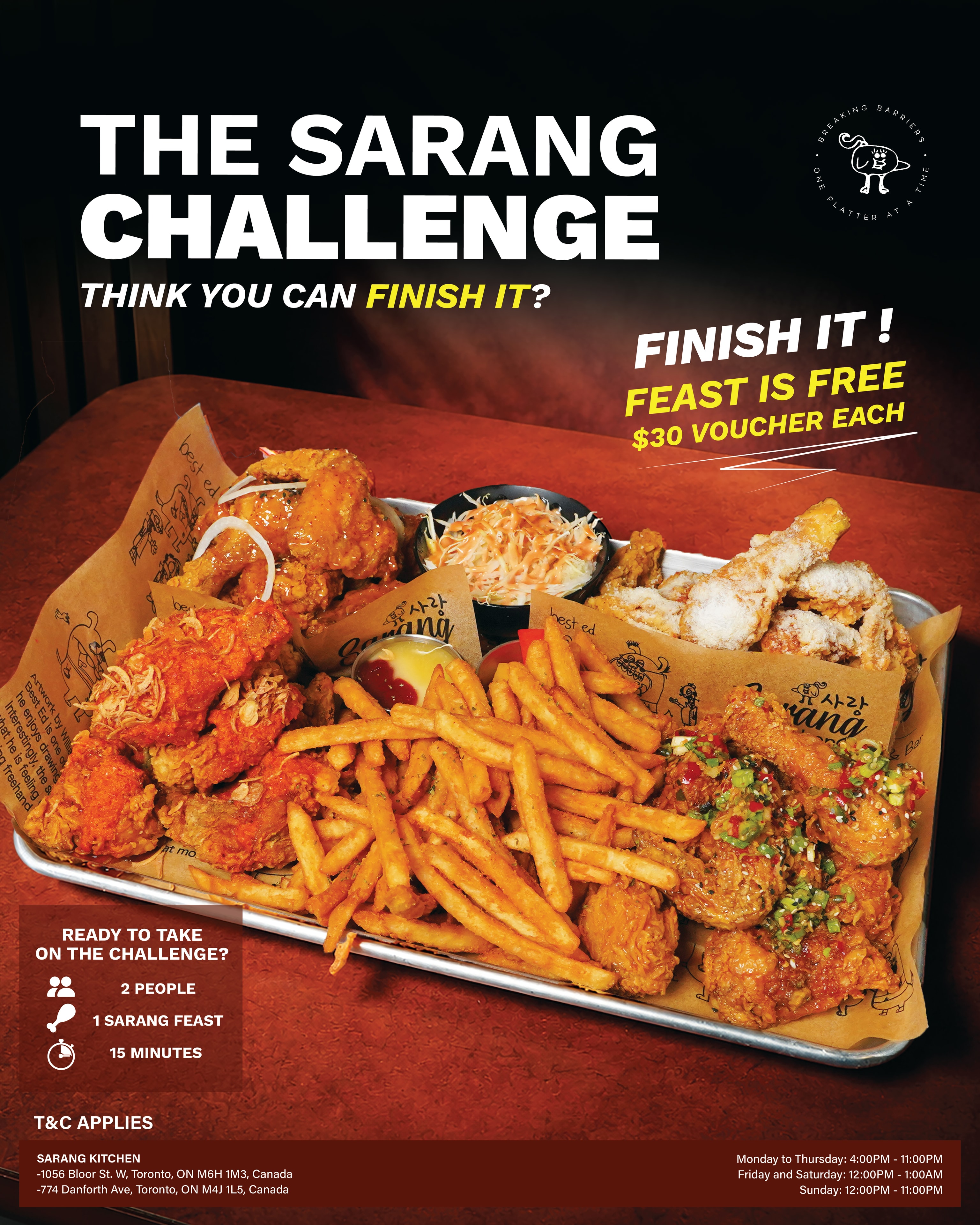The Sarang Challenge — can you handle the heat?